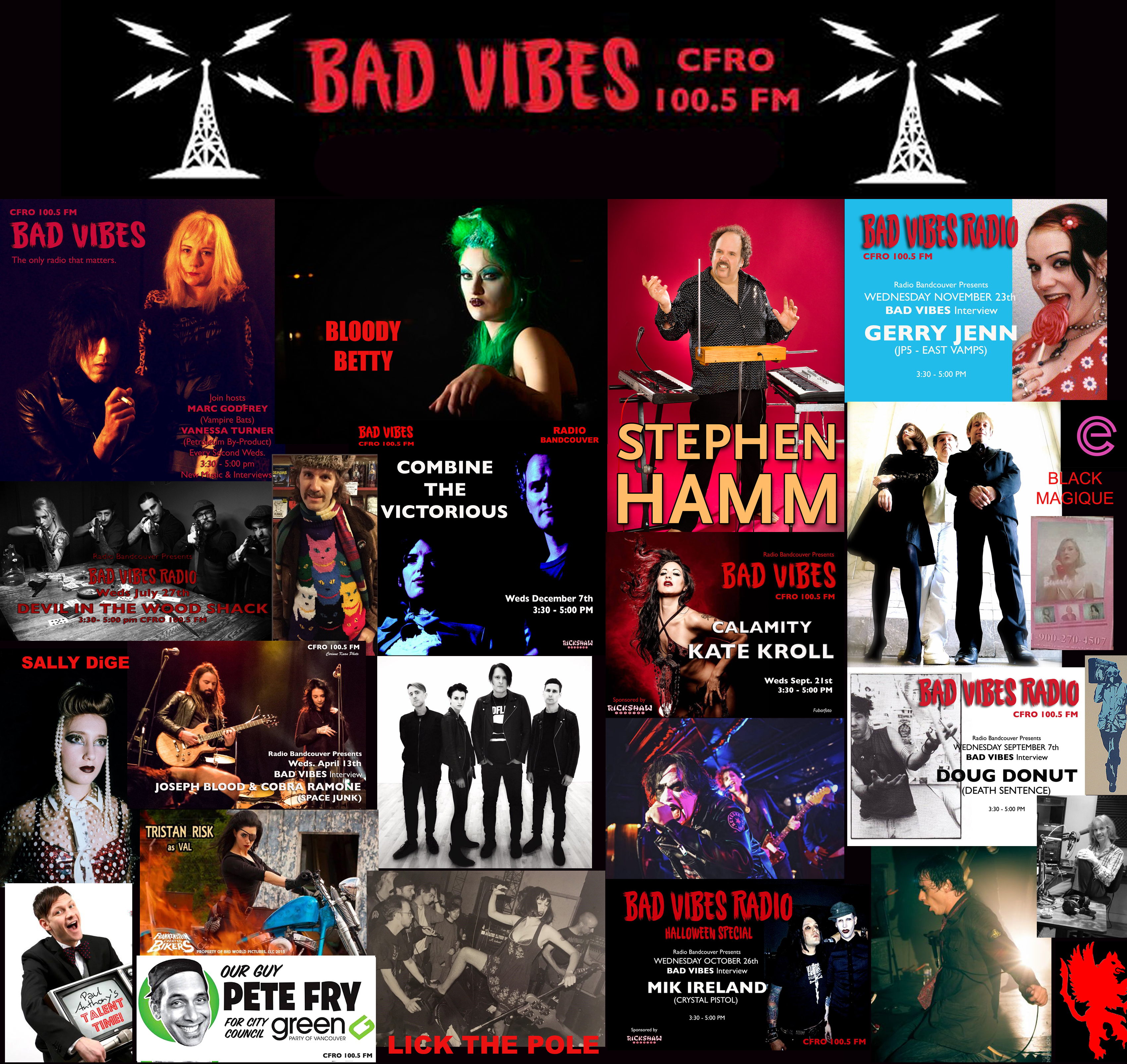 Bad Vibes Collage